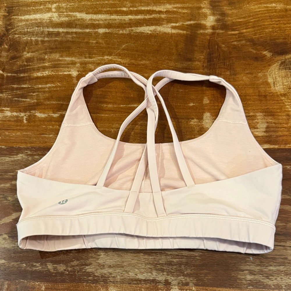 Lululemon Athletica Blush Strappy Sports Bra